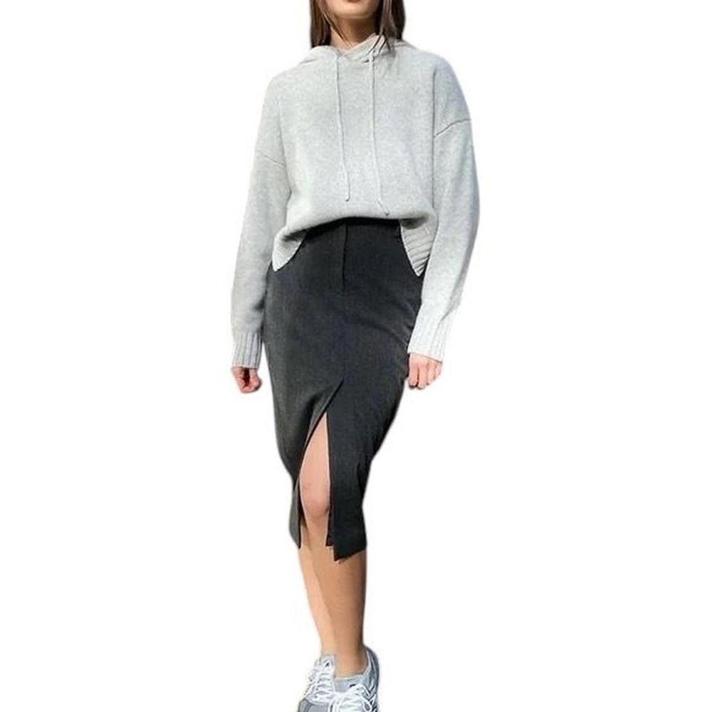 aritzia (babaton) talea pencil skirt with a front slit